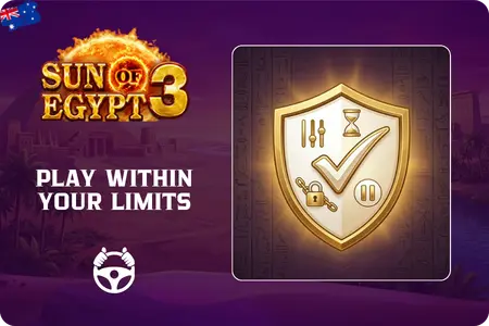 Responsible gambling tools for Sun of Egypt 3 players